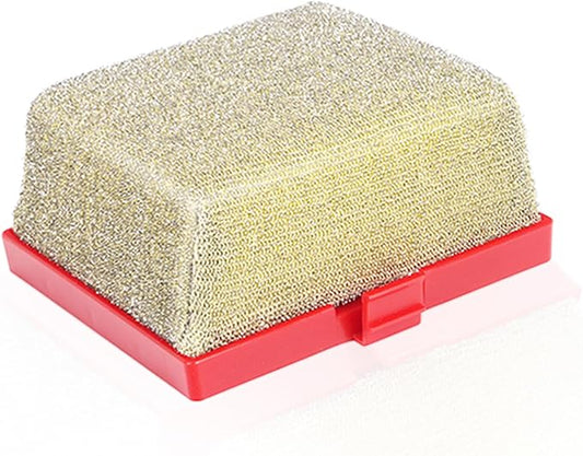 SHINESTAR Replacement Head for Our Grill Brush Bristle Free - Exclusive Aramid Fiber Non Metal Bristles BBQ Brush Refill, Heavy Duty Cleaning Pad for Outdoor Grill, Custom Fit for Our Brand Only