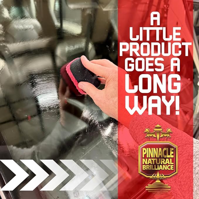 PBMG SONAX Pinnacle Glass Cleaner Combo | Complete Glass Cleaning Kit for Vehicles & Home | Streak-Free Shine on Windows, Mirrors, & Shower Doors | Professional-Grade, Easy to Use | SON-338400-AZBN