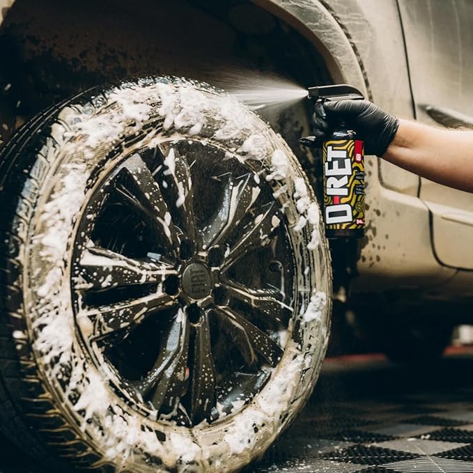 DUB BOYZ Complete Wheel & Tire Care Kit – Includes Iron Skunk Rim Decontaminant, D-RET Heavy-Duty Rubber Cleaner, and Good Shine Tire Dressing – Deep Clean and Shine for Wheels and Tires