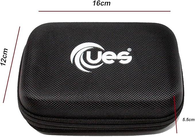 UES Professional Camera Cleaning Kit with Hard Travel Case - DSLR & Mirrorless Maintenance Bundle: 2-in-1 Lens & Sensor Cleaner, Air Blower, Pen, Microfiber Screen Cloths & 10 Full-Frame 24mm Swabs