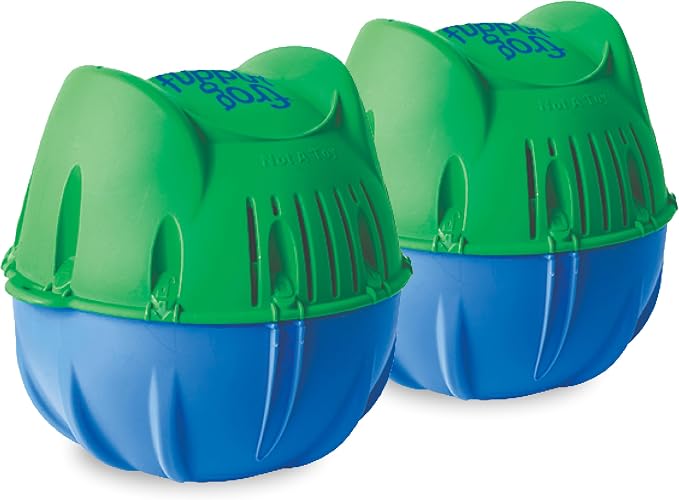 Flippin’ FROG Floating Sanitizer System for Pools 2,000 to 5,000 Gallons - Prefilled Floater with Sanitizing Minerals and Chlorine for Easy Pool Treatment & Maintenance - 2 Pack