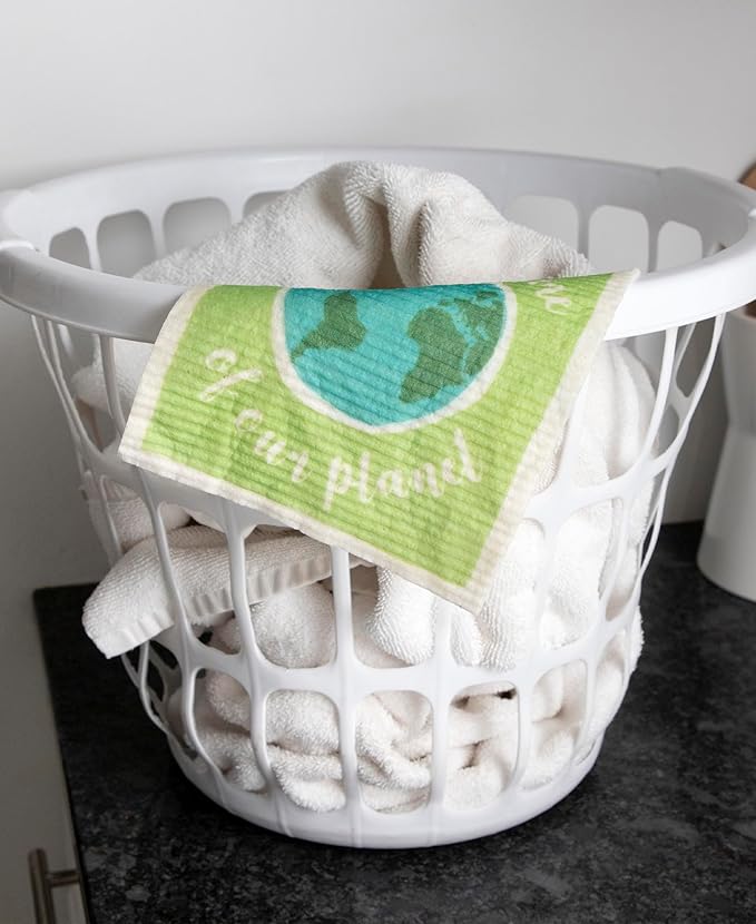 RITZ Swedish Sponge Cloths, Go Green, 12 Pack