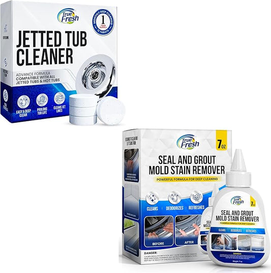 True Fresh Home Stain Gel & Jetted Tub cleaner tablets 12 pack