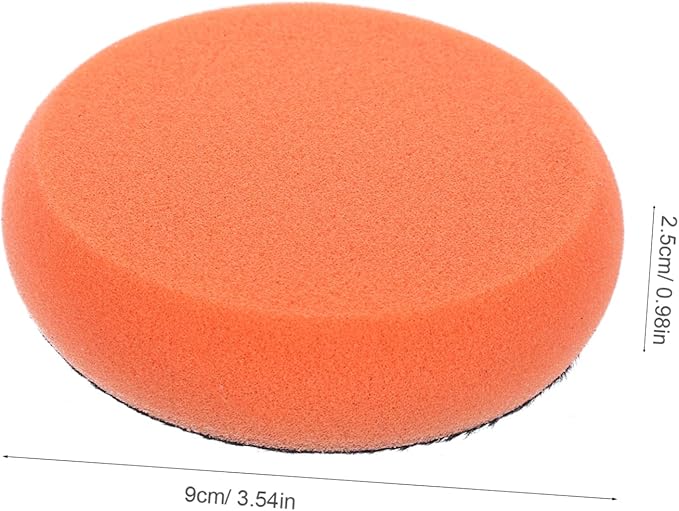 ULTECHNOVO 4sets Car Wax Buffer Auto Wax Buffer Buffing Pad Sponge Polishing Pads for Cars Polishing