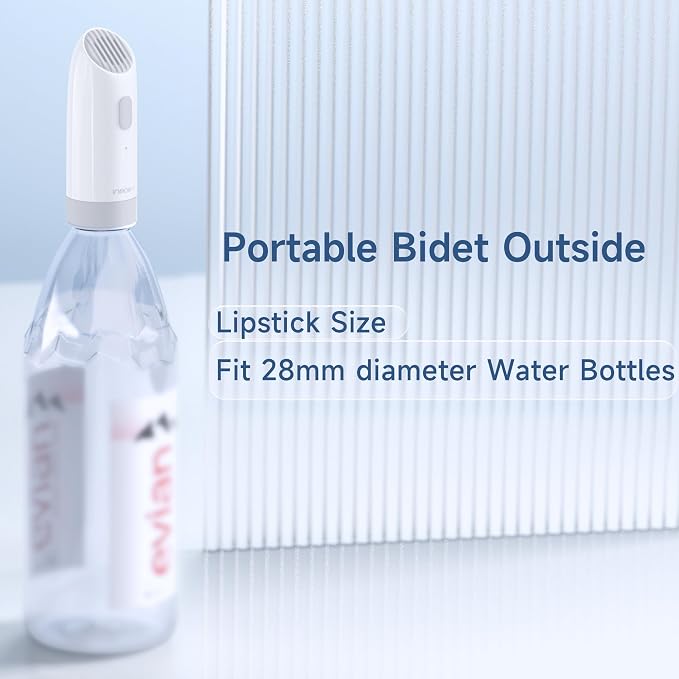 Portable Bidet High Pressure Travel Bidets Rechargeable Electric Portable Bidet for Women Men Cleaning, Travel Bidets Portable