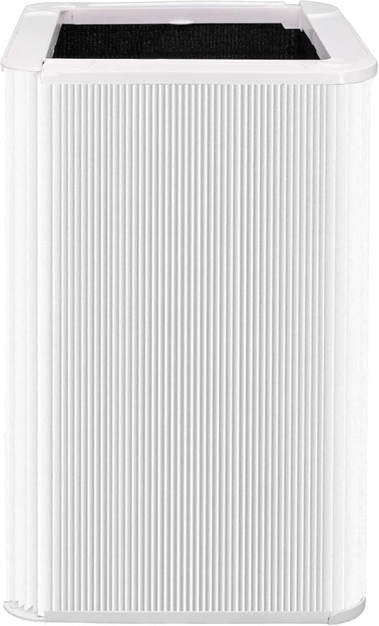 Blue Pure 121 Relacement Filter, Compatible with Blueair Blue Pure 121 Air Purifier, Particle and Activated Carbon Filter Captures Bacteria, Odors, Smoke, Dust
