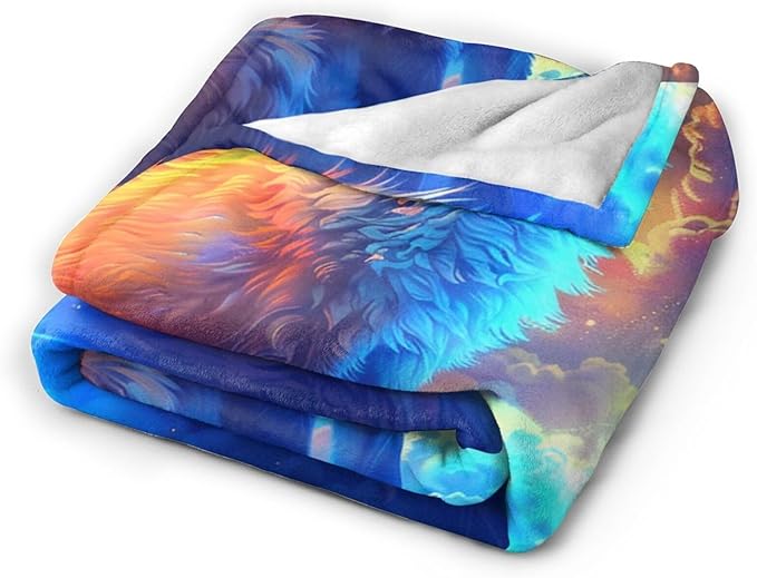 Tijuboni Fox Throw Blanket Fox Gifts for Girls Boys Women Men Kids Adults Soft Flannel Fleece Blanket for Couch Sofa Bed Home Decor 60"x80"