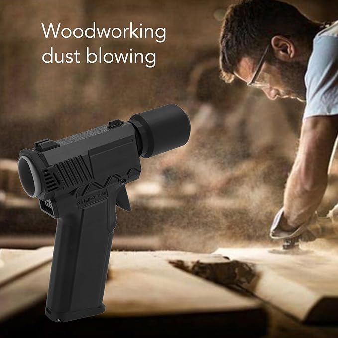 Electric Air Duster, High Speed 110000RPM Jet Dry Blower for Car Computer Keyboard Lens Outdoor with Stepless Speed Adjustable, Type C QC15W Fast Charging Mini Blower