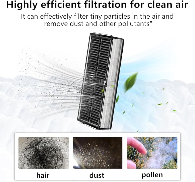 Accessoires for Dreame X40 Ultra Complete, L40 Ultra, for Mova P50 Pro Ultra Vacuum Cleaner, 2 Main Brushes, 4 Mop Pads, 4 Filters, 6 Dust Bags, 6 Side Brushes, for Mova P10 Pro Replacement 24 Pcs