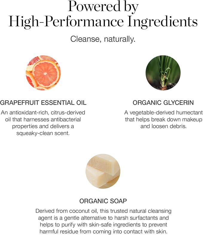 Ogee Brush Wash Bar - Gentle Makeup Brush Washing Bar with Organic Ingredients, Safe for Bristles, Made in USA