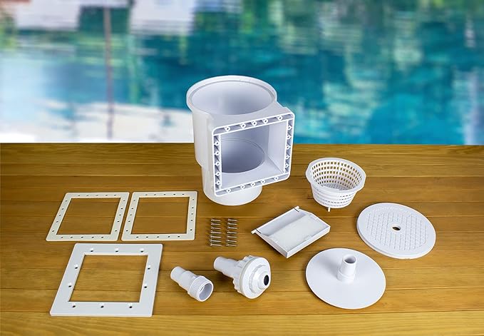 Poolmaster 32190 High-Profile Thru-Wall Swimming Pool Skimmer