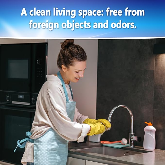 Washing Machine and Disposal Cleaning Tablets 48 Pack - Washer Machine Cleaner Tablets for Top Loader - Kitchen Sink Cleaner And Deodorizer - 12 Month Supply
