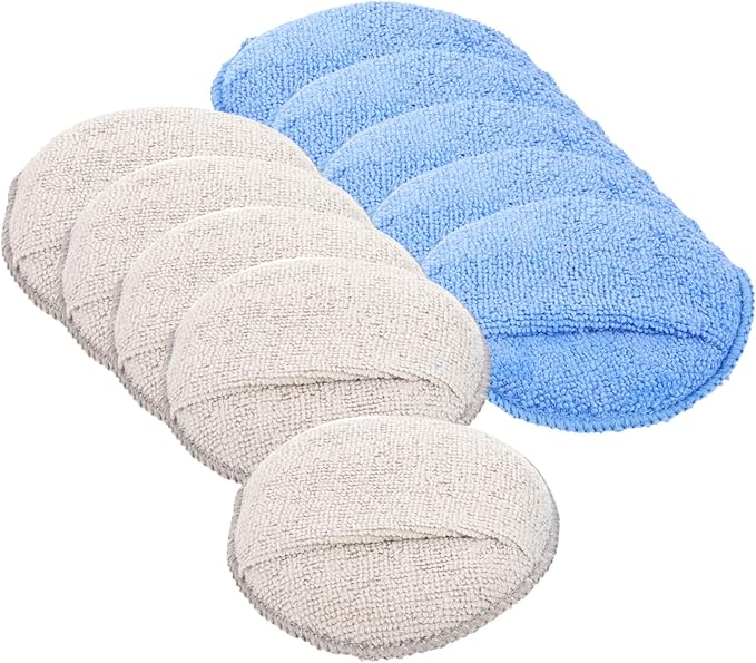GLEAVI 30pcs Car Detailing Squeegee Wax Applicator Pad Soft Sponge Pads for Car Wash Tire Dressing
