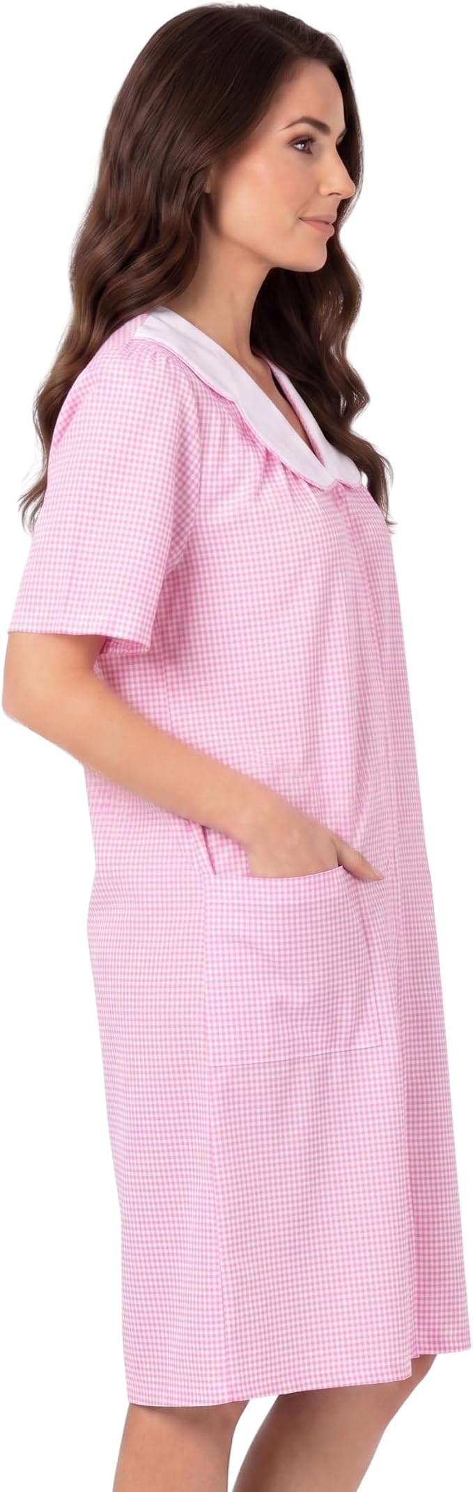 Dreamcrest Short Sleeve Duster Housecoat