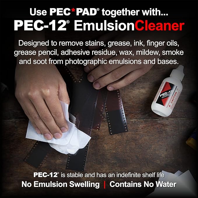 PEC-PAD Lint Free Wipes 4”x4” Non-Abrasive Ultra Soft Cloth for Cleaning Sensitive Surfaces like Camera, Lens, Filters, Film, Scanners, Telescopes, Microscopes, Binoculars. (100 Sheets Per/Pkg) 4-Pack