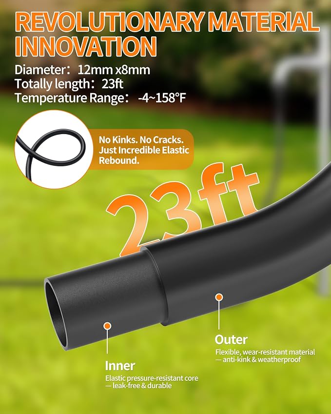 Cordless Portable Washer, 1200 PSI Battery Operated Washer with Brushless Motor, Battery, 23FT Elastic Hose, 3 Level Adjustable; Handheld Washer for Car, Home, Patio, Driveway (Obsidian Black)