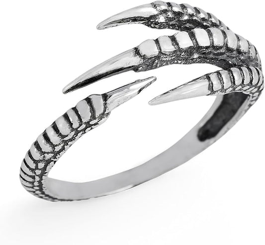 NINA DESIGNS Sterling Silver Rings - Adjustable Ring, Silver Jewelry for Women, 925 Sterling Silver, Gift for Women Women’s Rings