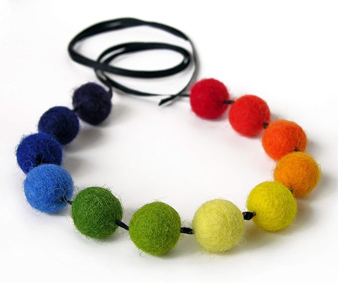 Glaciart One Felt Pom Poms, Wool Balls (240 Pieces) 1.5 cm – 0.6 Inch, Handmade Felted 40 Color (Red, Pink, Blue, Orange, Yellow, Gray, Black, Pastel and More) Bulk Small Puff for Felting and Garland