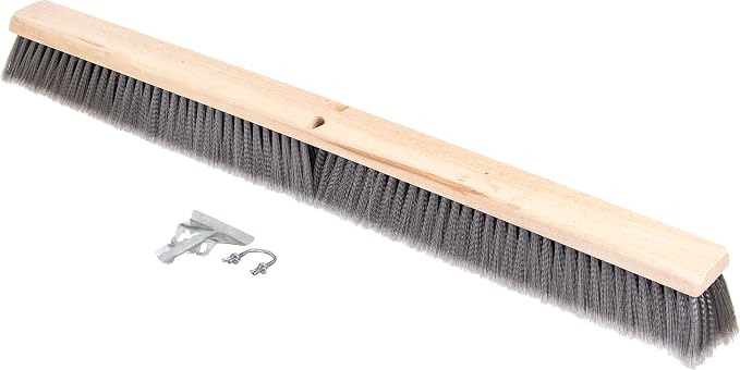 SPARTA Flagged Sweep Floor Sweep for Catering, Buffets, Restaurants, Stainless Steel, 36 Inches, Gray, (Pack of 6)