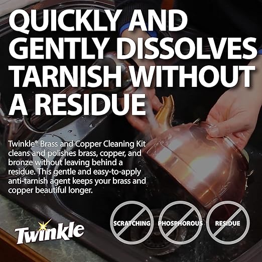 Twinkle Brass And Copper Cleaning Kit