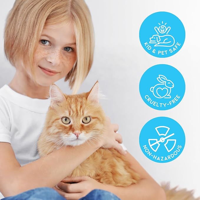 Litter Box Magic Cat Litter Deodorizer Jar (Fresh Scent, 16 Oz, Pack of 2) - Cat Litter Odor Absorber Gel In A Jar - Litter Box Pet Air Freshener - Litter Odor Eliminator to Freshen Air