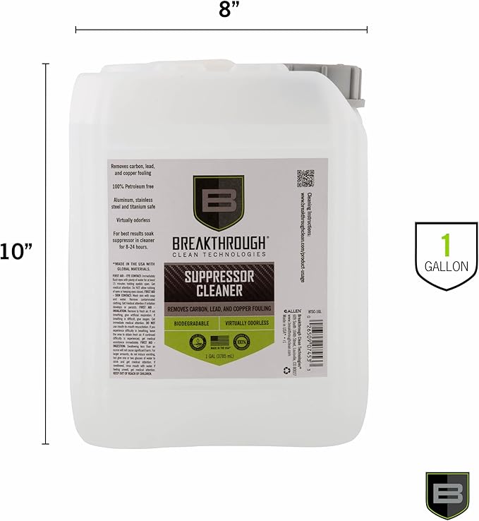 Breakthrough Clean Technologies Suppressor Cleaner