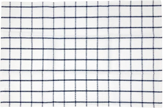 Wrapables® 100% Cotton Kitchen Dish Towels (Set of 3), Blue