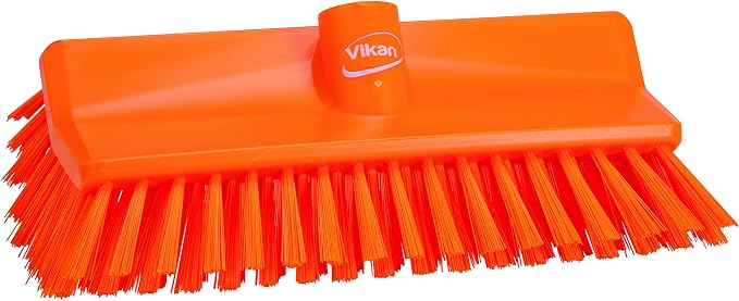 Vikan 70477 Brush,High-Low,Medium,10",PP/PBT,Orange