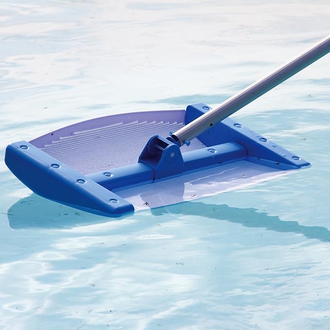 GLID2000 Glider Floating Pool Skimmer Pool Leaf Skimmer Net (Pole not Included)
