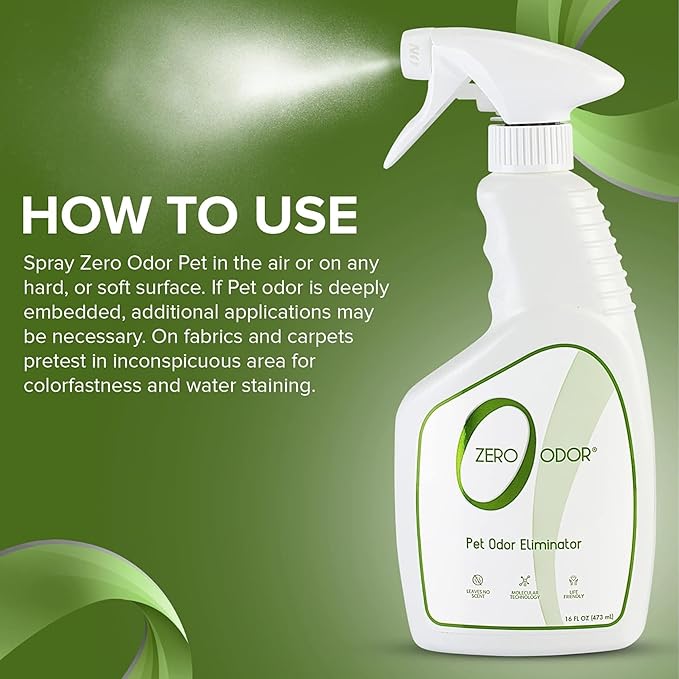 ZERO ODOR PET ODOR ELIMINATOR SPRAY