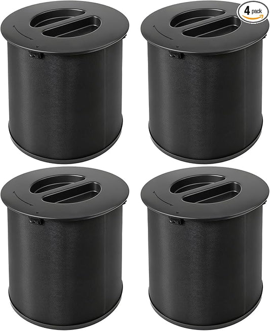 4 Pcs 130i Replacement Filter Compatible with PuroAir Air Purifier, 3-in-1 High-Efficiency Filtration with Activated Carbon Filtration, Ultra-Silent and Long-Lasting Performance