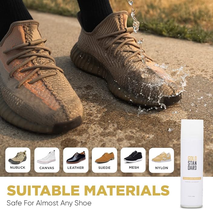 Gold Standard Premium Shoe Cleaning Kit - Sneaker Cleaning Kit for Tennis, Leather, Canvas White Shoe Cleaner Sneakers Kit
