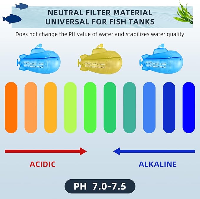 AMI PARTS Universal Humidifier Tank Cleaner Humidifier Cleaner Float Submarine for Warm&Cool Most Humidifiers and Fish Tank, Purifie Water, Soften Hard Water, Prevents Hard Water Build-Up
