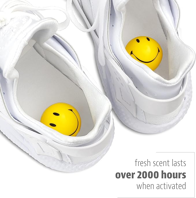 Sneaker Balls Odor-Fighting Shoe Fresheners, Eliminates Unpleasant Smells, Perfect for Sneakers, Gym Bags, Gear Bags, Drawers, Lockers, and More!, Matrix, 2 Pack