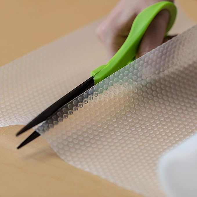 Duck Brand Clear Classic Easy Liner Shelf Liner, Non-Adhesive, Clear, 24 Inches x 10 Feet
