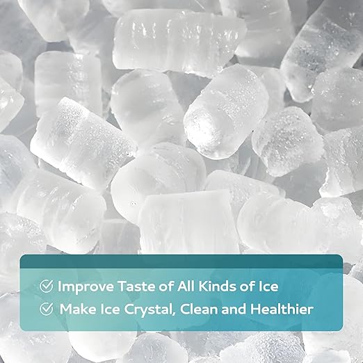 EUHOMY Ice Maker Cleaner & Descaler | 24 Use & Individually Packed | Ice Machine Cleaner with Organic Citric Acid Descaling Powder, Ideal for All Brands