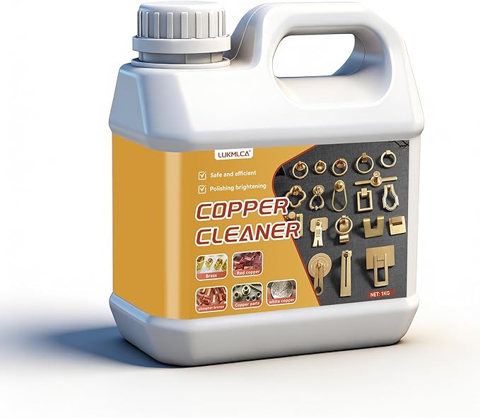 Copper Cleaner & Rust Remover & Polish - Suitable for Polishing, Cleaning, Restoring, and Brightening Copper Materials (1 kg)