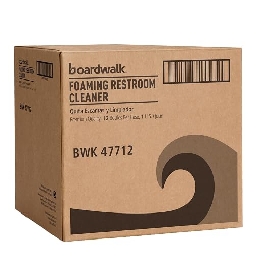 Boardwalk All-Natural Bathroom Cleaner, 32 oz Spray Bottle, 12/Carton