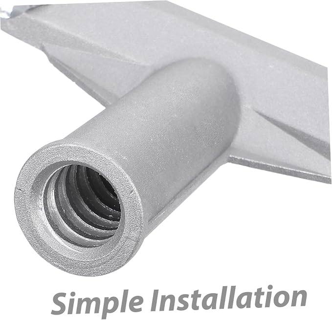 VILLCASE 2pcs Mop Connector with Broom Handle Adapter for Telescopic Pole Extension for Easy Installation and Enhanced Cleaning Efficiency