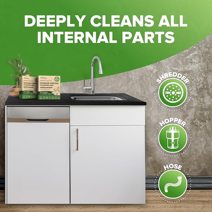 Renuv Washing Machine, Dishwasher, Garbage Disposal and Laundry Sheets - Huge Savings!