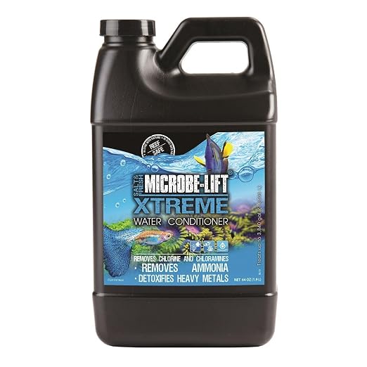 MICROBE-LIFT Xtreme Water Conditioner Treatment for Aquariums and Fish Tanks, All-in-One Treatment for Freshwater and Saltwater Fish Aquarium, 64 Ounces