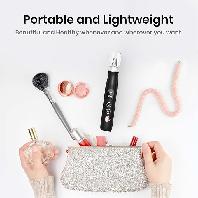 Electric Nail File Drill, Cordless Thick Toe Nail Grinding File for Seniors, Rechargeable Nail Filer, Buffer, Sander, Remove Cuticles, Callus, Gifts for Women & Men
