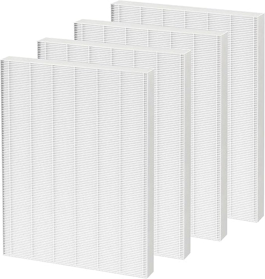 4-Pack D480 True HEPA D4 Replacement Filters Compatible with Winix D480 Air Cleaner Purifier, Item Number 1712-0100-00, Filter D4