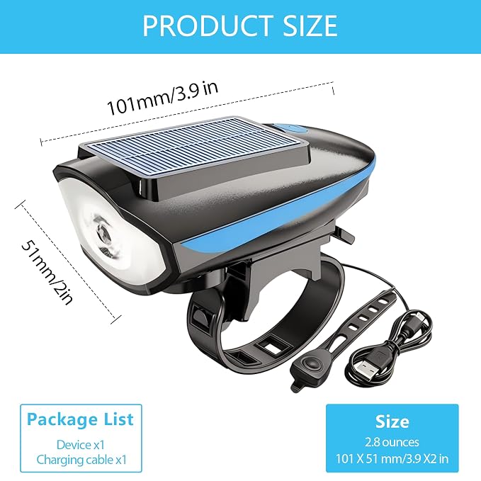 Pet Grooming Vacuum & Stroller Light Bundle – 5-in-1 Cordless Deshedding Tool for Dogs Cats + Solar Powered Safety LED Light for Night Walks, Complete Pet Care Kit for Home & Outdoors