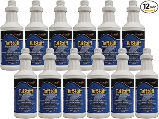 Quest 2830 TUFSTUFF Oven and Grill Cleaner Quarts (Case of 12)