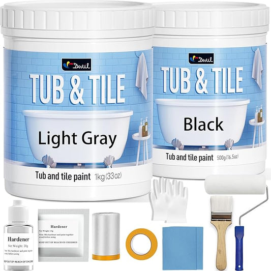 DWIL Balck 0.5kg & Light Gray 1kg Combination