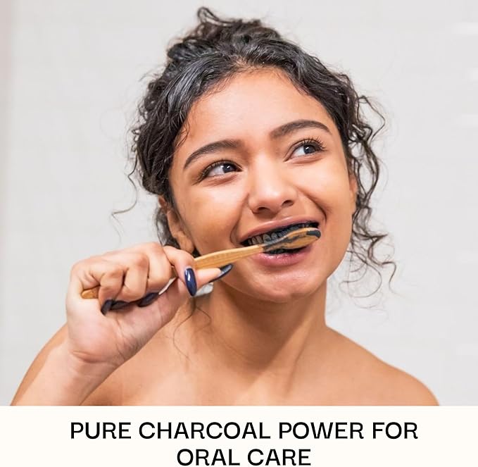 Schizandu Activated Hardwood Charcoal Powder | Supports Skin, Body, Oral Health, Teeth Whitening