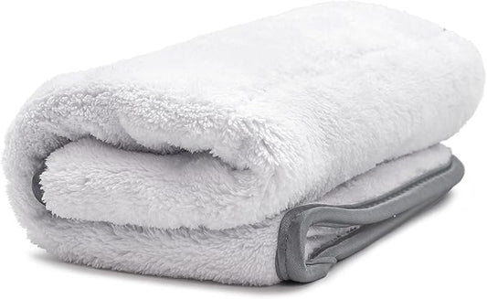 Adam's Polishes Double Soft Microfiber Towel - Premium Quality Microfiber Polishing Towel with Scratch-Free Satin Edge - Buff Away Polishes & Car Wax with Ease