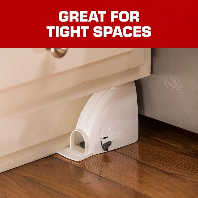 Tomcat Kill & Contain Mouse Trap,Never See a Dead Rodent Again,2 Traps,(Pack of 4)