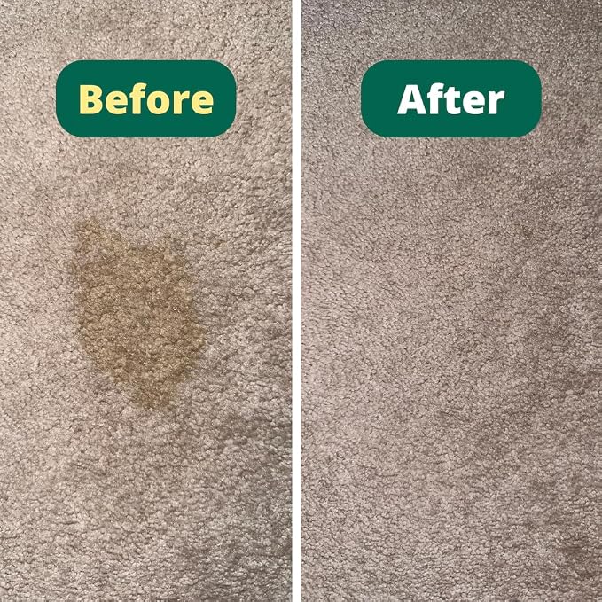 | Pet Enzymatic Stain & Odor Eliminator for Strong Odors Around the Home - Carpet Cleaner for Dog & Cat Urine - 32oz Spray (Pack of 2)
